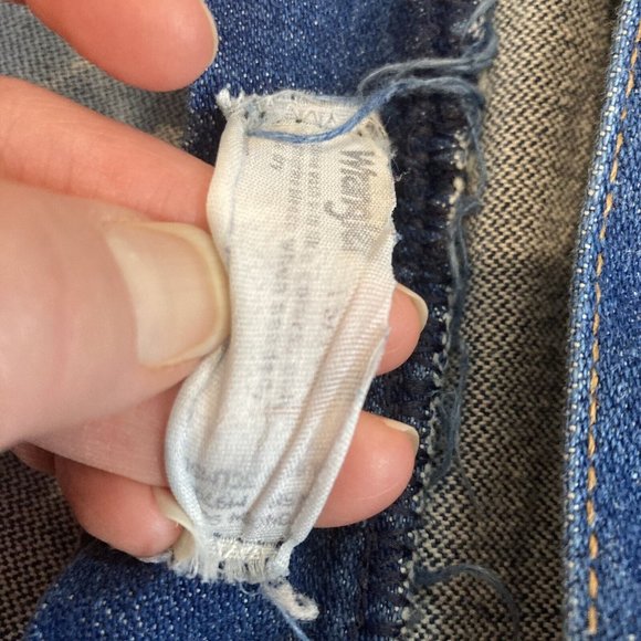 VTG Women’s Wrangler Jeans 12MWZ Medium Wash Blue Jeans Size 30x34 - Picture 5 of 5